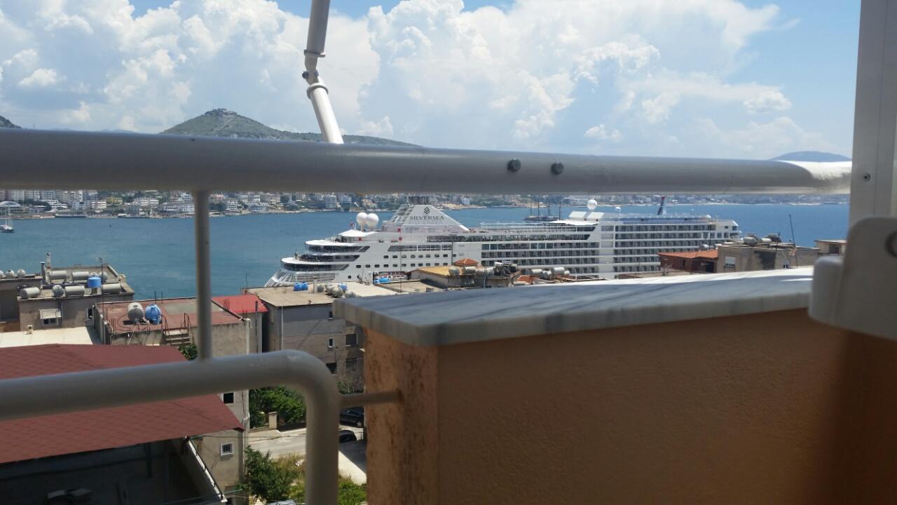 Christos Apartments Sarande Bagian luar foto